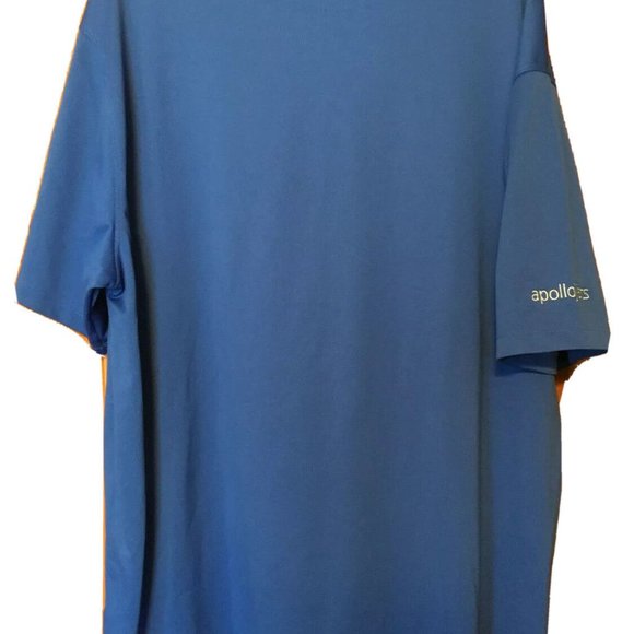 NIKE Golf Polo Shirt 2XL Dri-Fit Curry Celebrity Classic Blue Golf - Apollojets - Picture 3 of 9